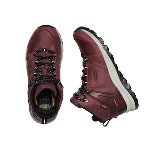 Damen-Outdoorschuhe Keen Terradora II Ltr Mid Wp Wine/Black