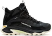 Damen-Outdoorschuhe Merrell  Moab Speed 2 Mid Gtx Black