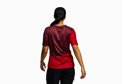 Damen-Radtrikot Race Face  Indy SS Dark Red S