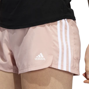 Damen Shorts adidas  Pacer Woven 3-Stripes Wonder Mauve XS