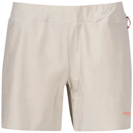 Damen Shorts Bergans  Floyen V2 White/Orange