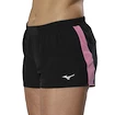 Damen Shorts Mizuno  Aero 2.5 Short Black/Wild Orchid M