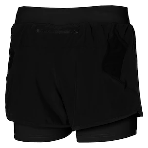 Damen Shorts Mizuno  ER 2in1 Short Black