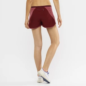 Damen Shorts Salomon Cross 3" Short Earth Red S