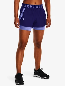 Damen Shorts Under Armour  Play Up 2-in-1 Shorts -BLU