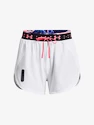 Damen Shorts Under Armour  RUN ANYWHERE HI Short-WHT