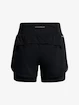 Damen Shorts Under Armour  RUN STAMINA 2IN1 SHORT-BLK