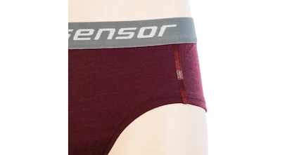 Damen Slip Sensor  Merino Air Port Red