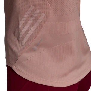 Damen T-Shirt adidas  Adizero Tee Wonder Mauve