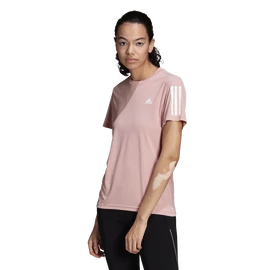 Damen T-Shirt adidas Own The Run Tee Wonder Mauve