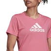 Damen T-Shirt adidas  Primeblue Designed 2 Move Logo Sport Tee Rose Tone