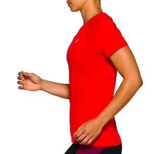 Damen T-Shirt Asics  Tokyo Seamless Top Red XS