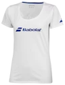 Damen T-Shirt Babolat  Exercise Babolat Tee Women White