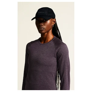 Damen T-Shirt Craft Core Dry Active Comfort LS Dark Plum