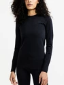 Damen T-Shirt Craft  Dry Active Comfort LS Black