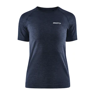 Damen T-Shirt Craft  Dry Active Comfort SS Navy Blue S