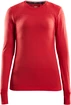 Damen T-Shirt Craft Keep WARM Fuseknit Comfort LS red