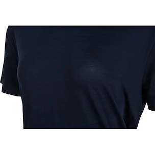 Damen T-Shirt Endurance  Lizzy Slub Midnight Blue