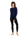 Damen T-Shirt Icebreaker  200 Zone Seamless LS Crewe