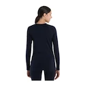 Damen T-Shirt Icebreaker Merino 200 Sonebula LS Crewe Mid Navy/Royal Navy/Snow/Cb