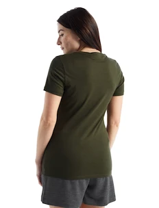 Damen T-Shirt Icebreaker  Tech Lite II SS Tee Trailhead Loden M