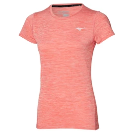 Damen T-Shirt Mizuno Impulse Core Tee Tea Rose