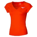 Damen T-Shirt Mizuno  Tee Mandarin Red M