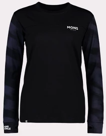Damen T-Shirt Mons Royale Yotei BF LS
