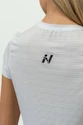 Damen T-Shirt Nebbia  FIT Activewear T-Shirt “Airy” with Reflective Logo white