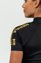 Damen T-Shirt Nebbia  Women's Compression Zipper Shirt Ultimate 831 Gold