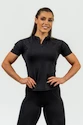 Damen T-Shirt Nebbia  Women's Compression Zipper Shirt Ultimate 831 Gold