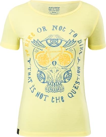 Damen T-Shirt Silvini Pelori Yellow/Blue