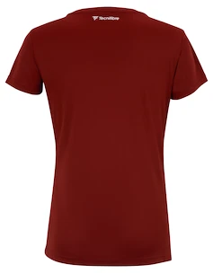 Damen T-Shirt Tecnifibre  Club Tech Tee Cardinal