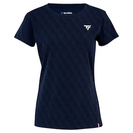 Damen T-Shirt Tecnifibre Graphic Tee Marine 2024