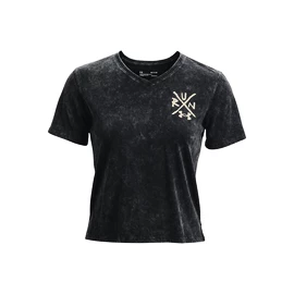 Damen T-Shirt Under Armour Destroy All Miles Tee II-BLK