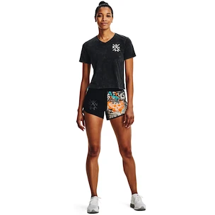 Damen T-Shirt Under Armour  Destroy All Miles Tee II-BLK