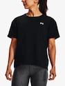 Damen T-Shirt Under Armour  Esential Cttn Stretch Tee-BLK