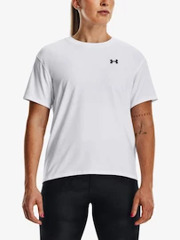 Damen T-Shirt Under Armour Esential Cttn Stretch Tee-WHT