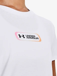 Damen T-Shirt Under Armour  GRADIENT PILL SS-WHT S