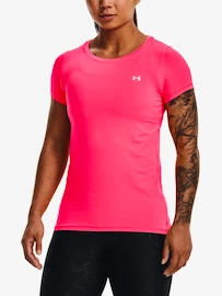 Damen T-Shirt Under Armour HeatGear SS-PNK