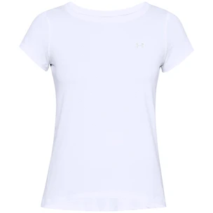 Damen T-Shirt Under Armour HeatGear SS White