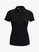 Damen T-Shirt Under Armour  Playoff SS Polo -BLK