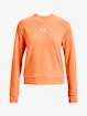 Damen T-Shirt Under Armour  Rival Terry Crew-ORG