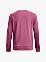 Damen T-Shirt Under Armour  Rival Terry Crew-PNK