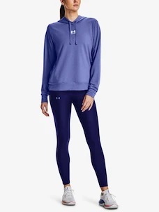 Damen T-Shirt Under Armour  Rival Terry Hoodie-BLU