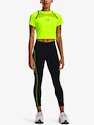 Damen T-Shirt Under Armour  Run Anywhere Crop SS-GRN