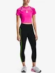 Damen T-Shirt Under Armour  Run Anywhere Crop SS-PNK