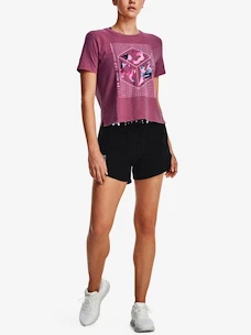 Damen T-Shirt Under Armour  Run Anywhere SS-PNK