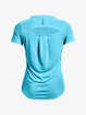 Damen T-Shirt Under Armour  Run Trail Tee-BLU