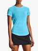 Damen T-Shirt Under Armour  Run Trail Tee-BLU XS